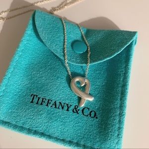 Tiffany & Co Paloma Picasso Heart Necklace